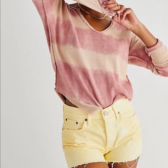 Free People Tops - Free People Tie Die Stripe Top. NWT